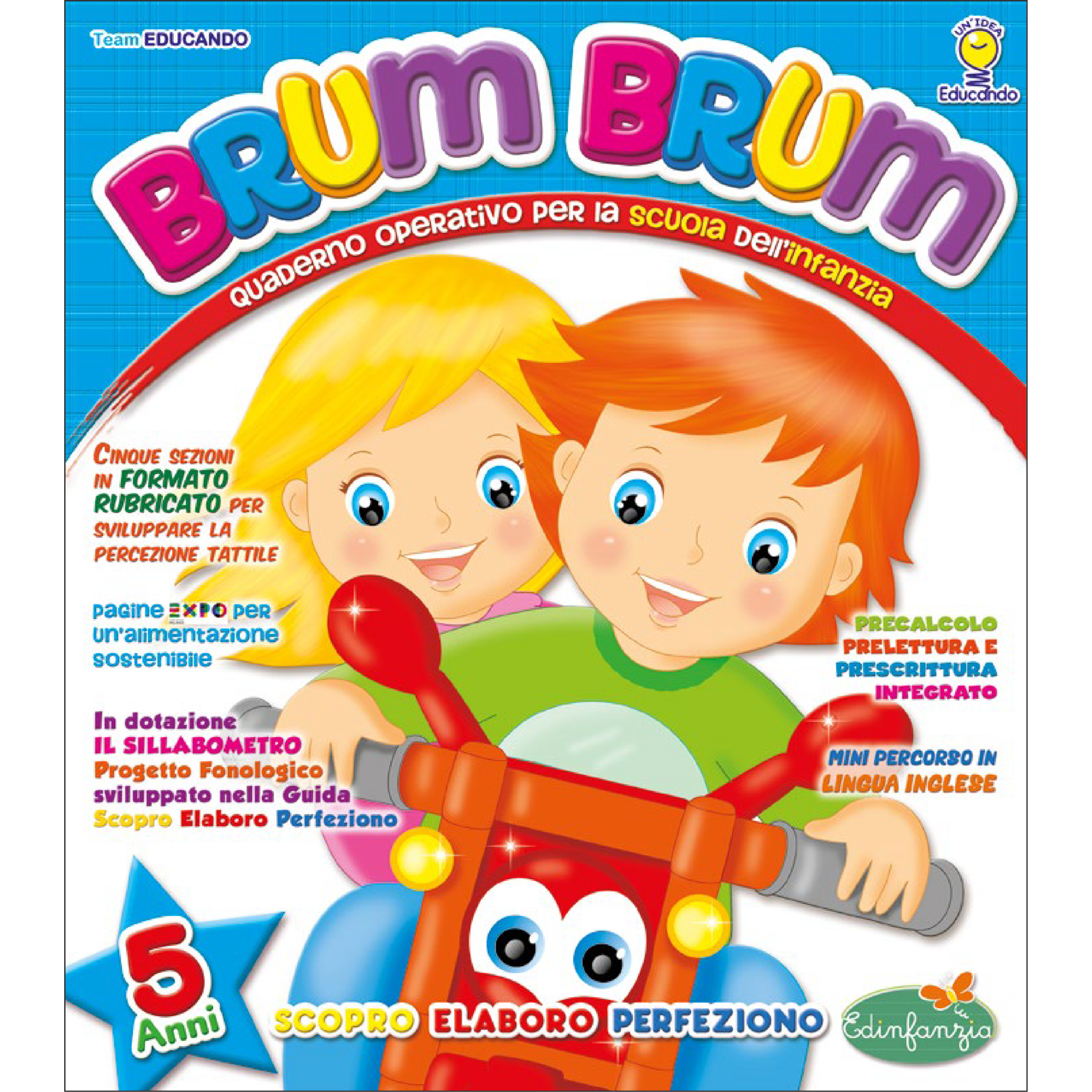 BRUM BRUM 5 anni – Educando Libri