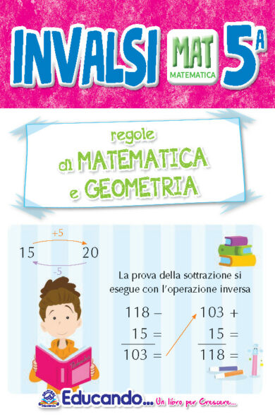 D.A.D. PER L’ ALUNNO – QUADERNO DELLE REGOLE MATEMATICA e GEOMETRIA classe 5a