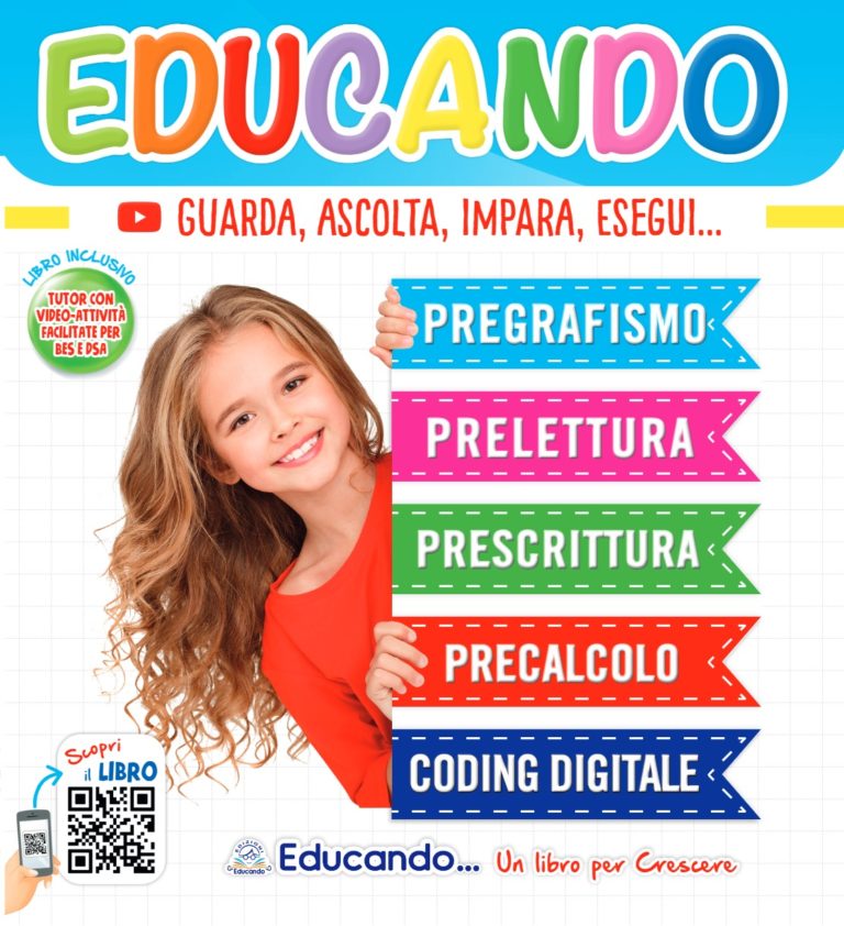PRECALCOLO EDUCANDO – Guarda, ascolta, impara, esegui. Schede facilitate BES E DSA