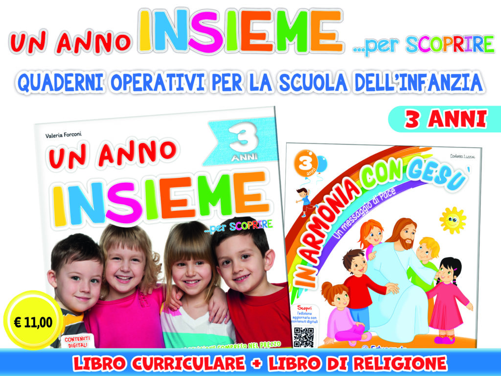 UN ANNO INSIEME PER SCOPRIRE 3 ANNI + RELIGIONE (allegato) – Educando Libri